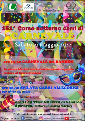 Carnevale Estivo 2022