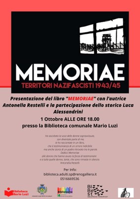 Presentazione libro Memoriae