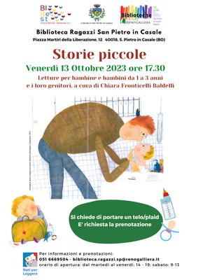 Storie piccole 13 ottobre