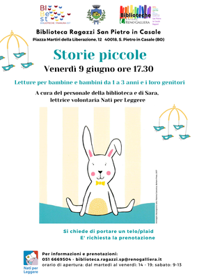 Storie piccole 9 giugno 2023