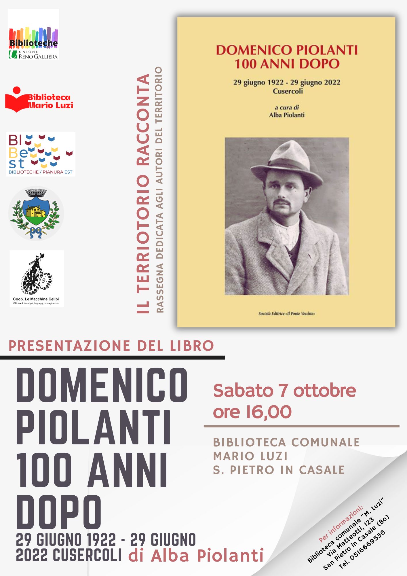 Presentazione libro Domenico Piolanti