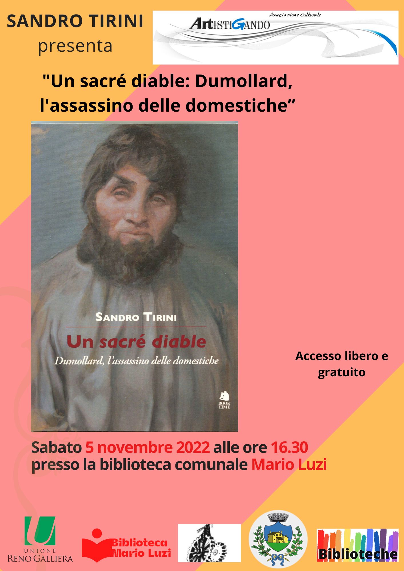 Presentazione libro Sandro Tirini 2022