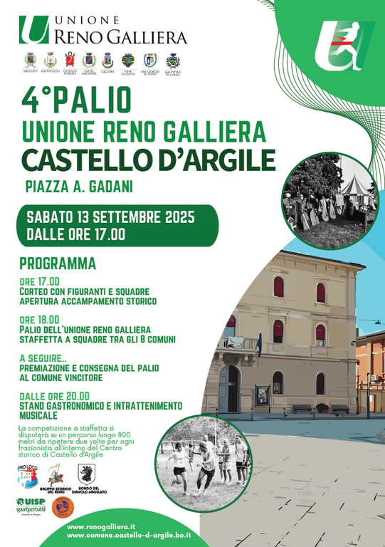 13/09/2025 Castello d’Argile - 4° Palio dell’Unione Reno Galliera