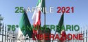 25 aprile 2021, 76° Anniversario della Liberazione