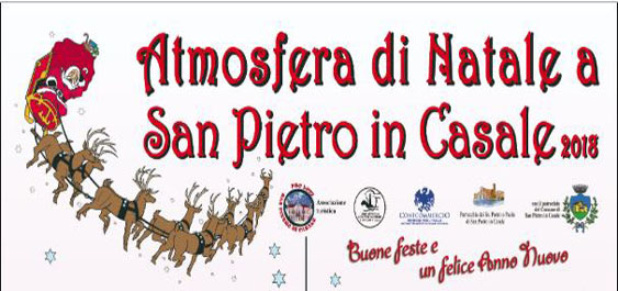 Atmosfera di Natale 2018: le iniziative in programma a San Pietro in Casale