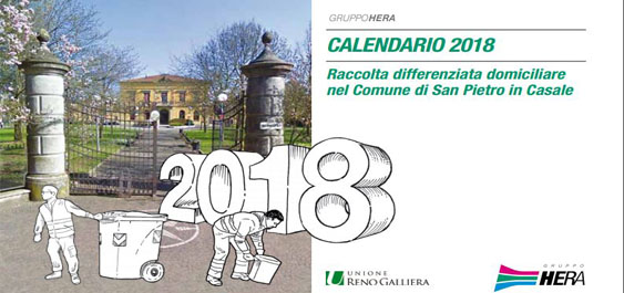 Calendario Raccolta Porta a Porta 2018