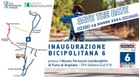 Inaugurazione della rete di piste ciclopedonali dell'Unione Reno Galliera