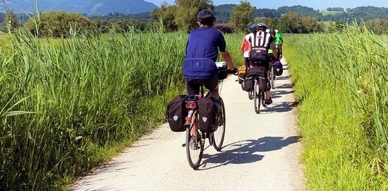 Mappa delle piste ciclabili comunali