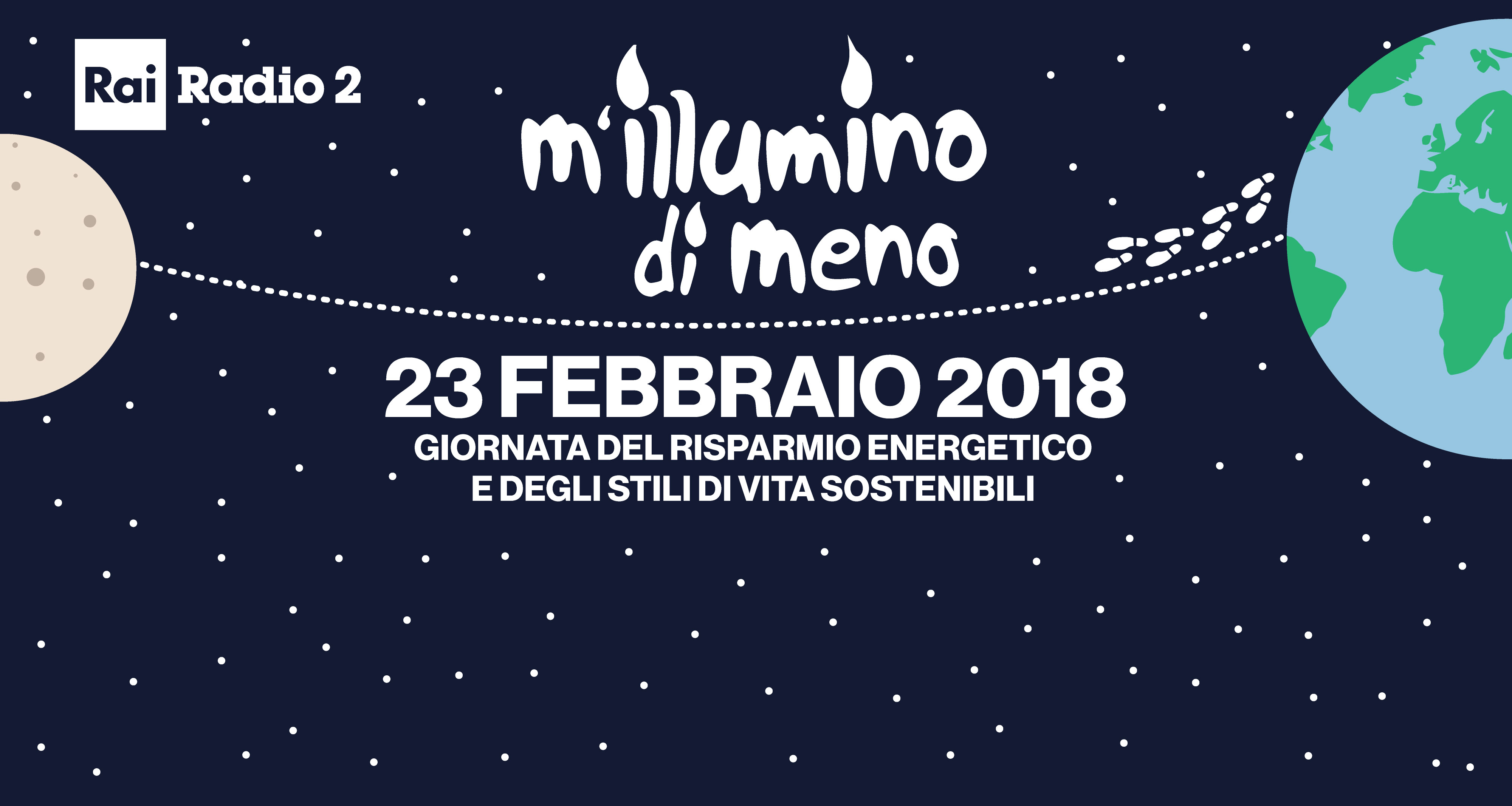 M'illumino di meno 2018