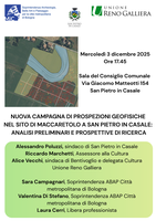 Nuova campagna di prospezioni geofisiche nel sito di Maccaretolo a San Pietro in Casale: analisi preliminari e prospettive di ricerca
