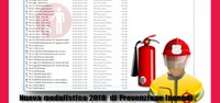 Nuova modulistica di prevenzione incendi