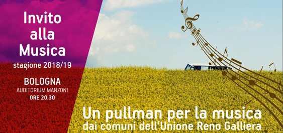 Un pullman per la musica dai comuni dell’Unione Reno Galliera