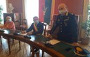 Videosorveglianza: siglato l'accordo che consente all’Arma dei Carabinieri l’accesso diretto ai sistemi delle due Unioni Reno Galliera e Terre d'Acqua